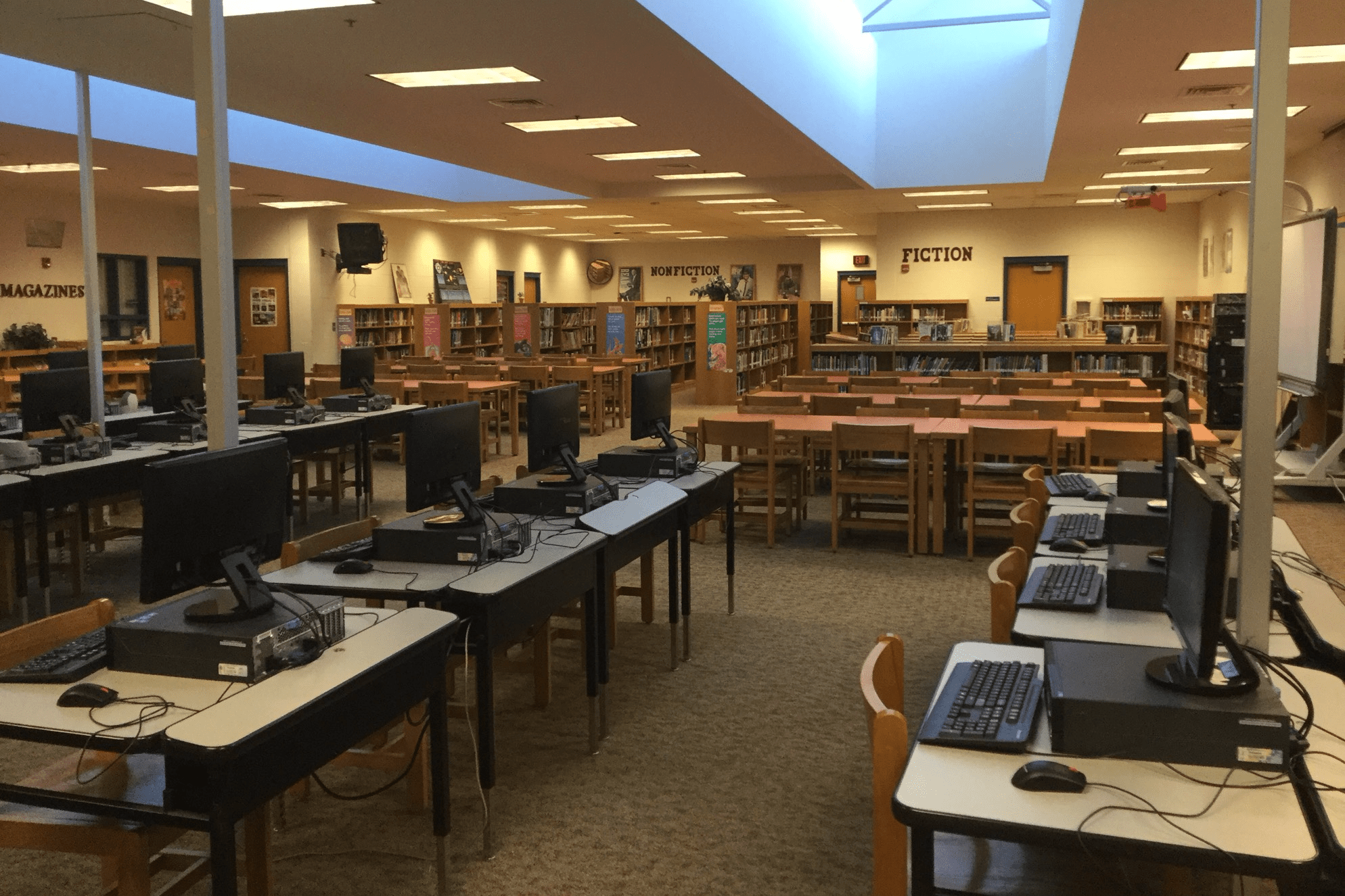 DeKalb School Facilities Redan Middle School Media Center