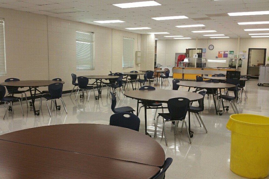 DeKalb School Facilities Eagle Woods Academy Cafeteria