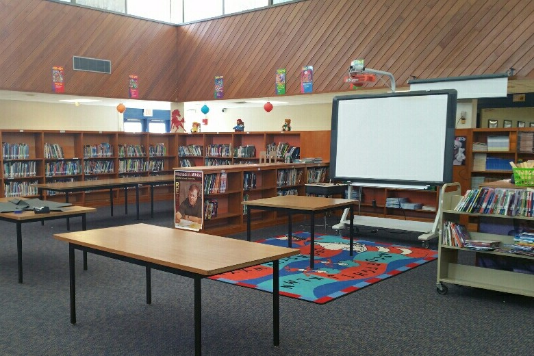 DeKalb School Facilities Stone Mill Elementary School Media Center