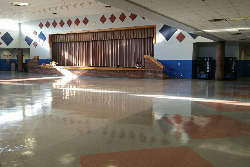 DeKalb School Facilities Stephenson Middle School Cafeteria