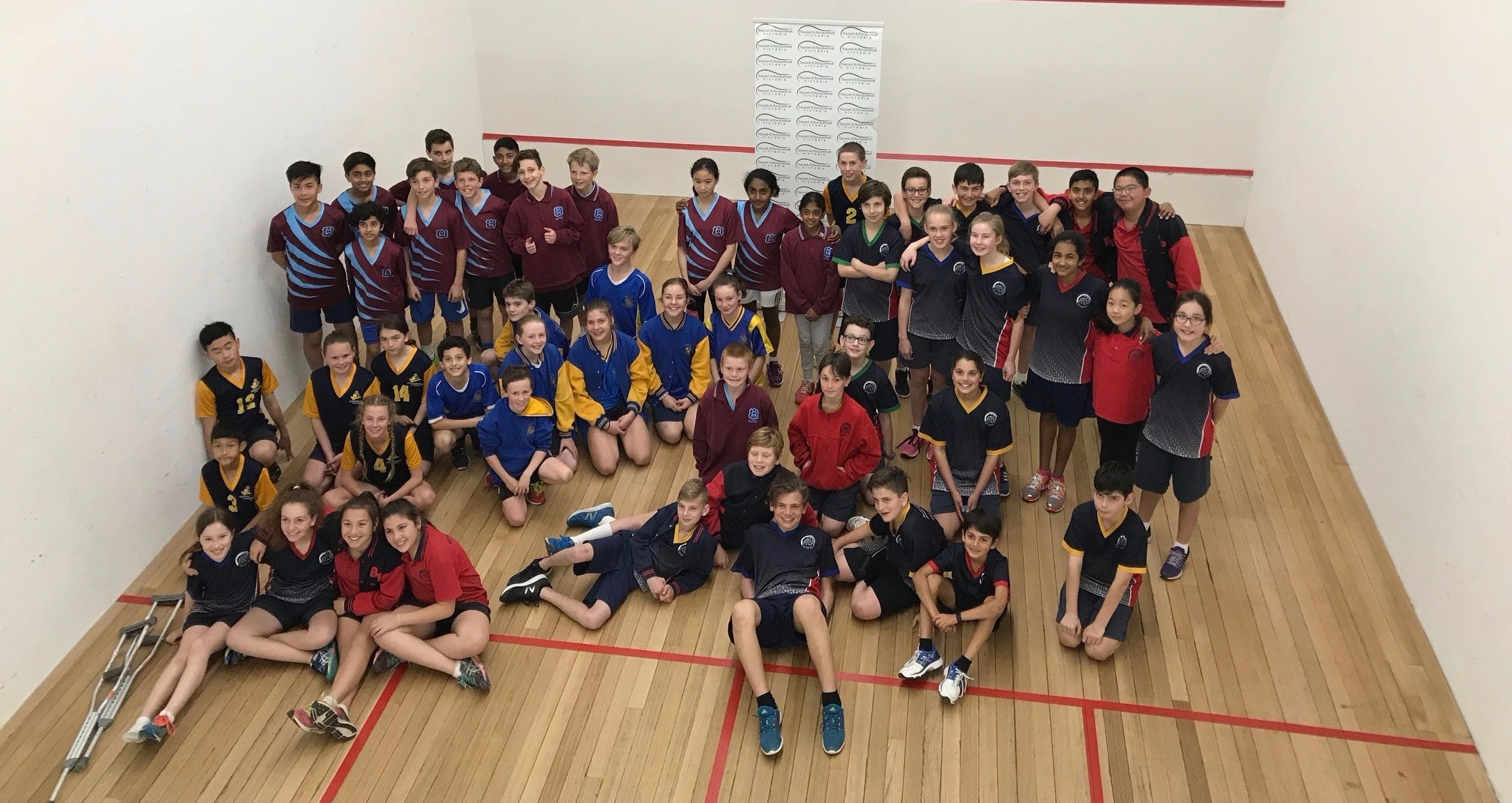 Primary Schools Racquetball Regionals Competition Wrap Squash