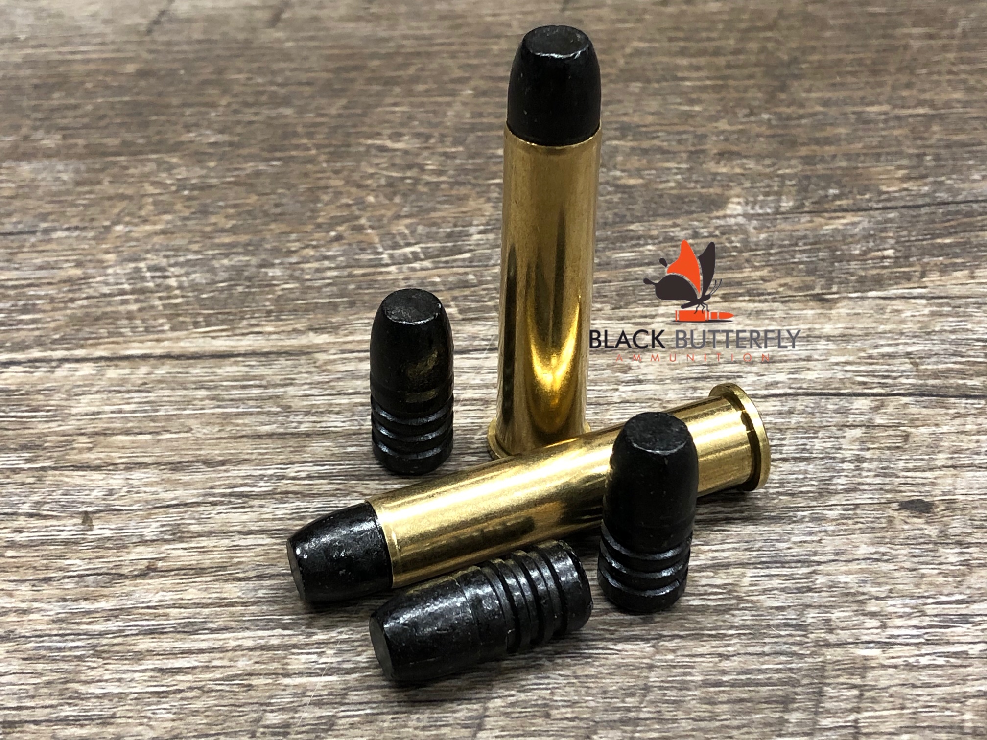 Black Butterfly Ammunition Premium, 4570 Government, 405 gr, 20 Rounds