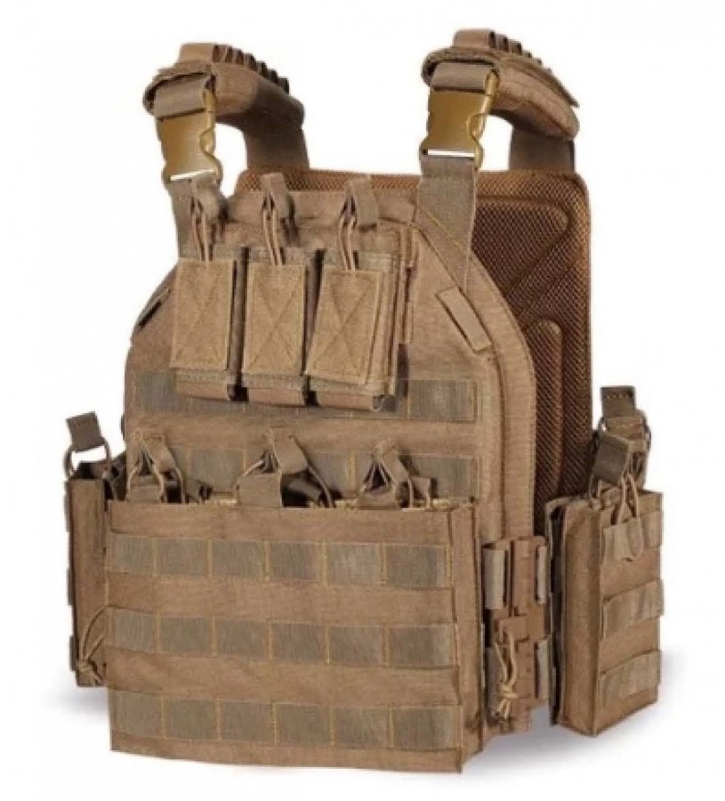 Guard Dog Body Armor Guard Dog Plate Carrier FDE Monadnock Firearms