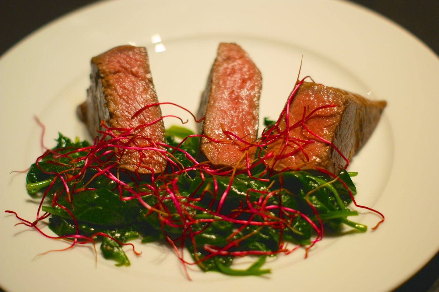 Coffee Butter Steak and Spinach Sous Vide Recipe ChefSteps