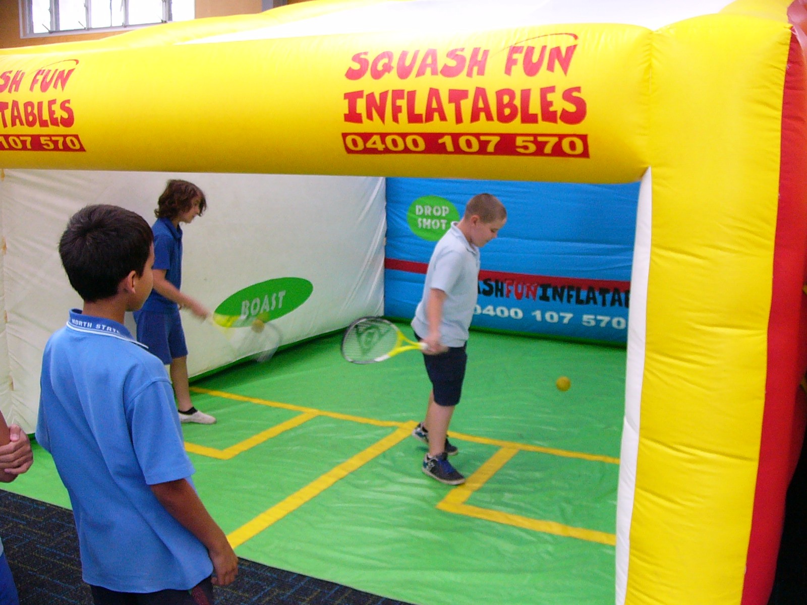 Inflatable Squash Courts
