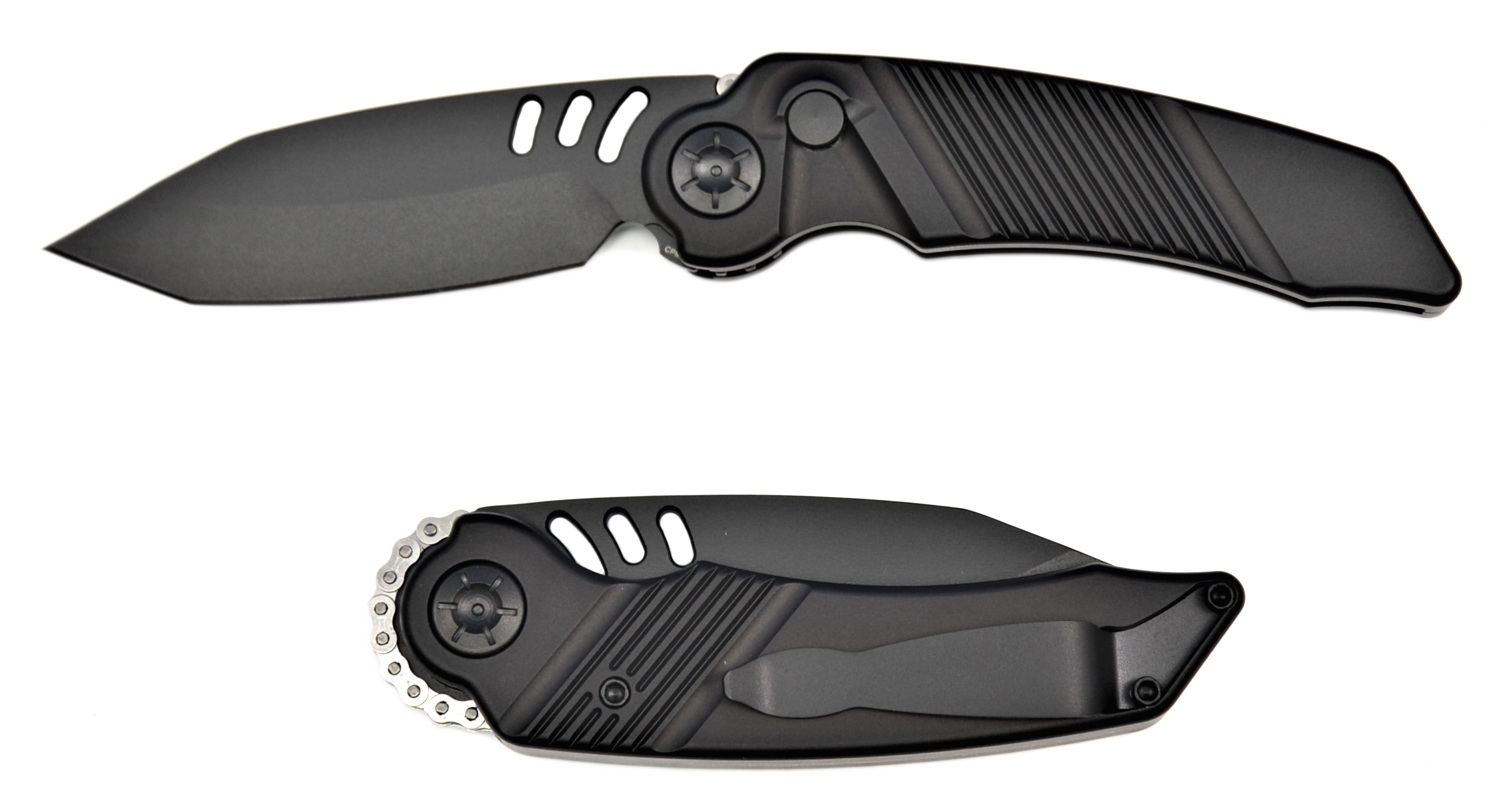 Rat Worx MRX Mini Chain Drive Knife Lanyard Cut Handle Old Style With