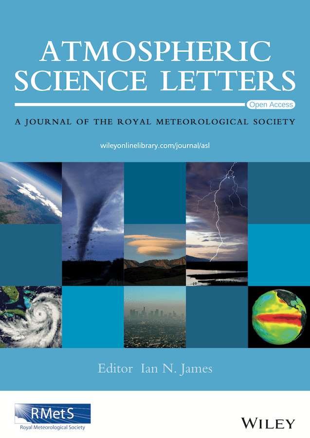 Template for submissions to Atmospheric Science Letters Overleaf, Online LaTeX Editor