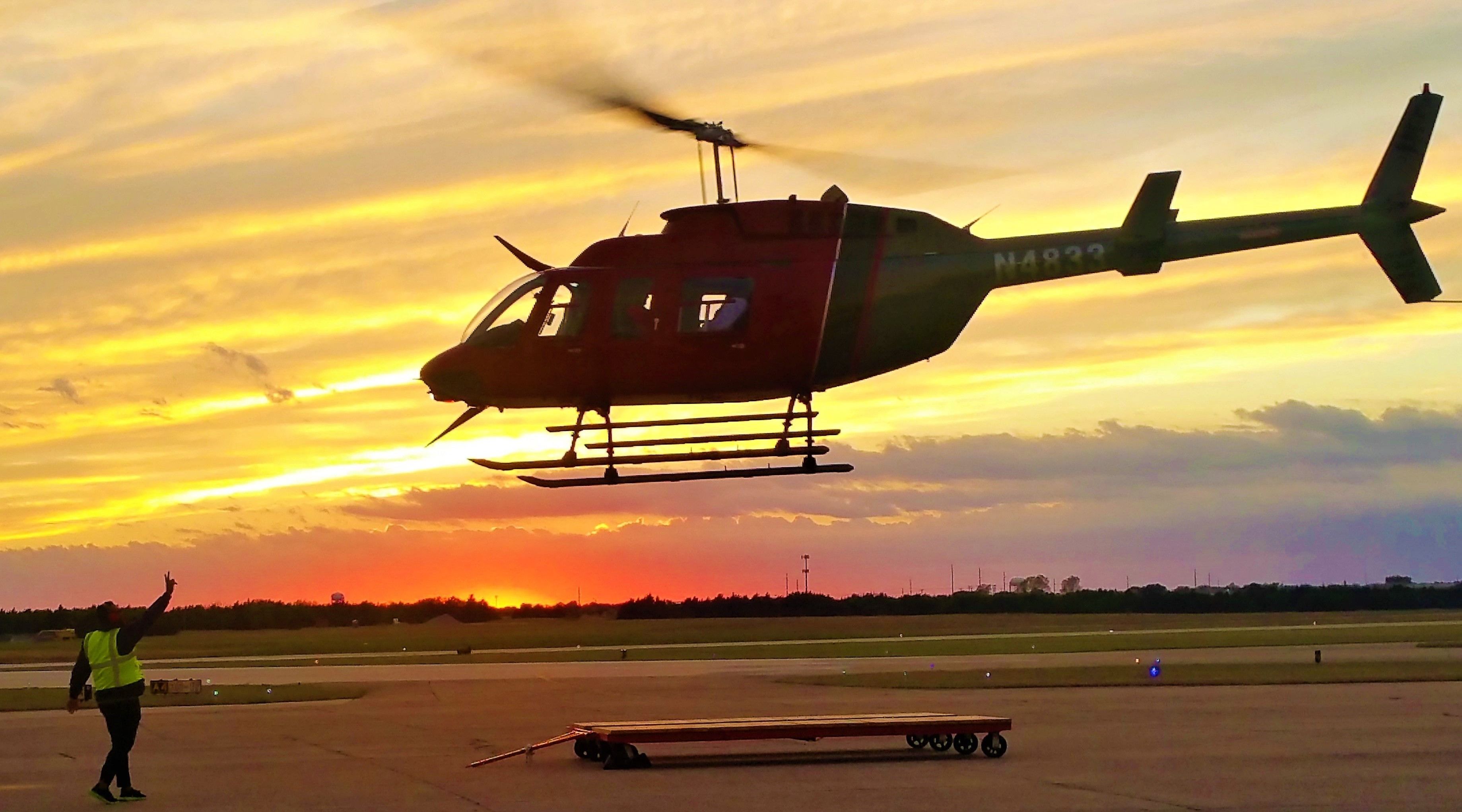 Private Helicopter Flight over Dallas Book Tours