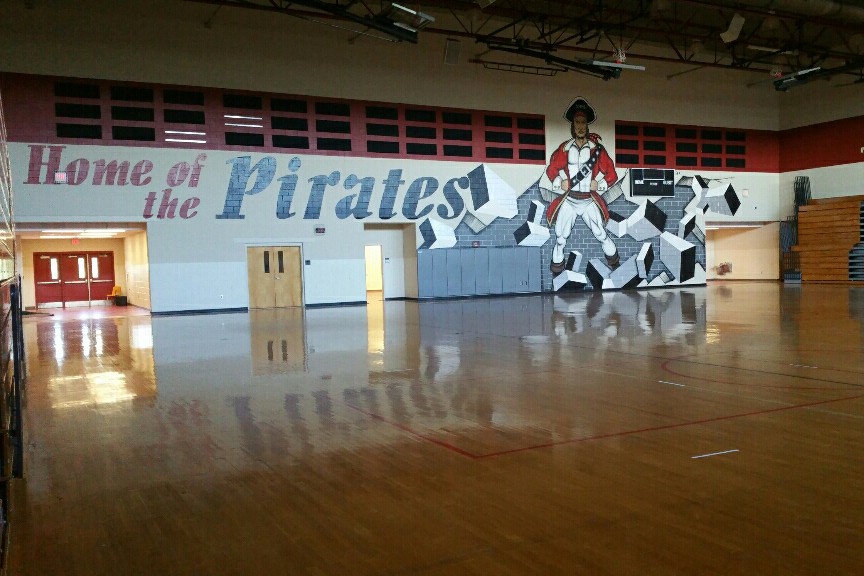 DeKalb School Facilities Stone Mountain Middle School Gym