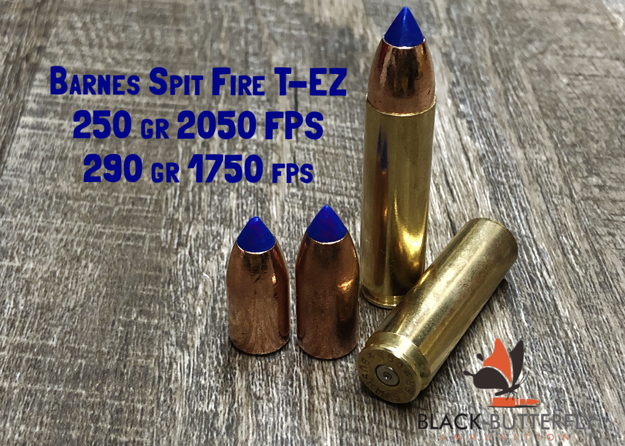 Black Butterfly Ammunition Premium, .450 BUSHMASTER, 250 gr, 20 Rounds