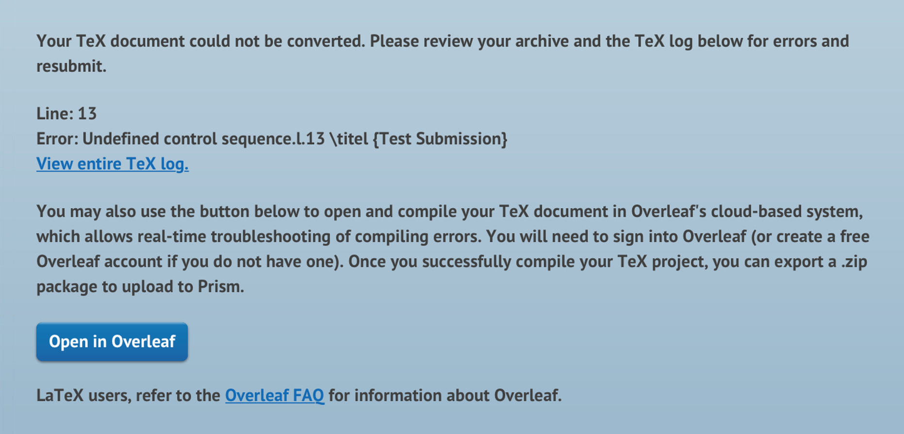 New From Overleaf—The LaTeX Validation Service Overleaf, Online LaTeX Editor