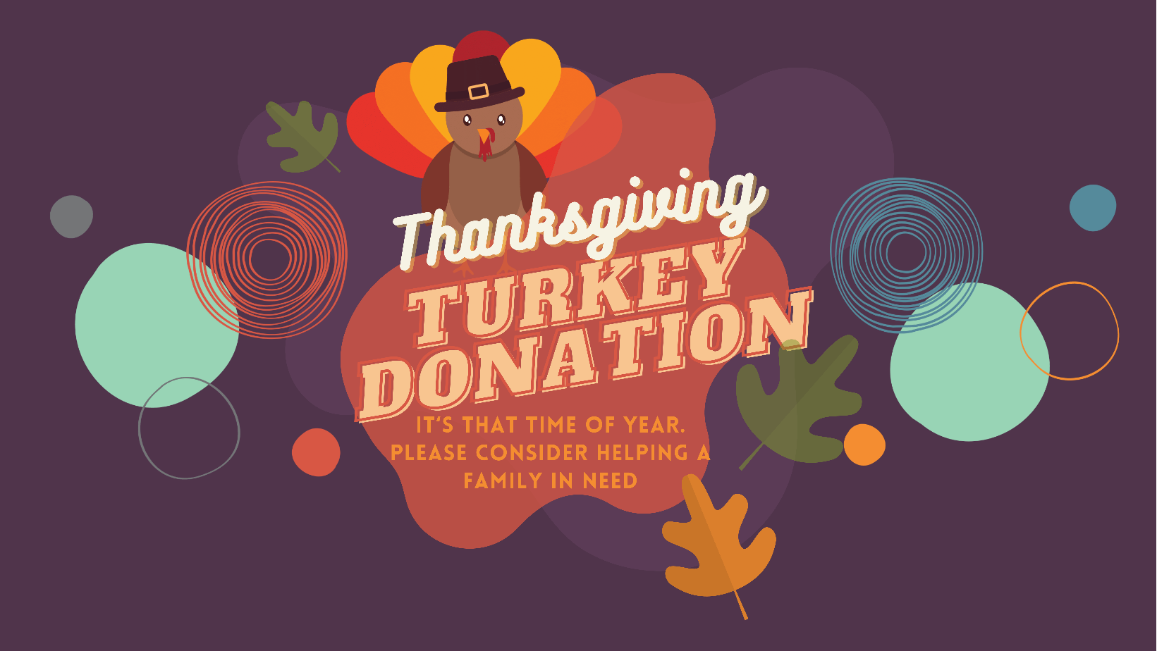 Thanksgiving Turkey donation Ignite The Light Of Hope (Powered by