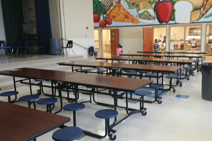 DeKalb School Facilities Flat Rock Elementary School Cafeteria