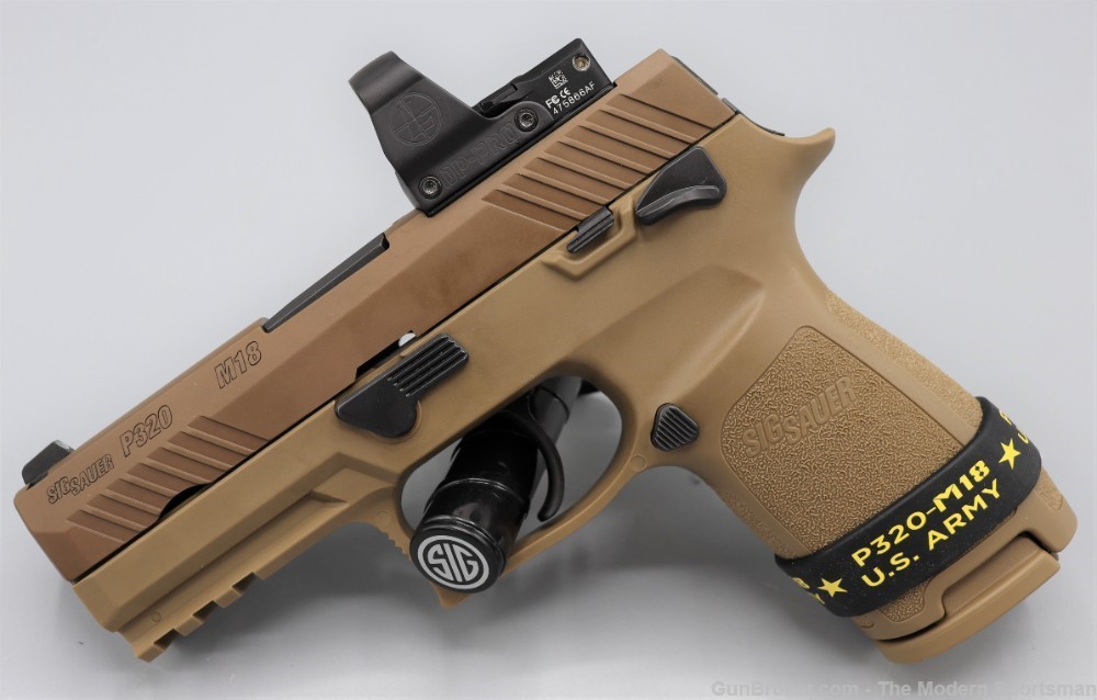 Sig Sauer Sig Sauer P320 M18 w/ Delta Point Pro Red Dot 9mm Luger 3.90