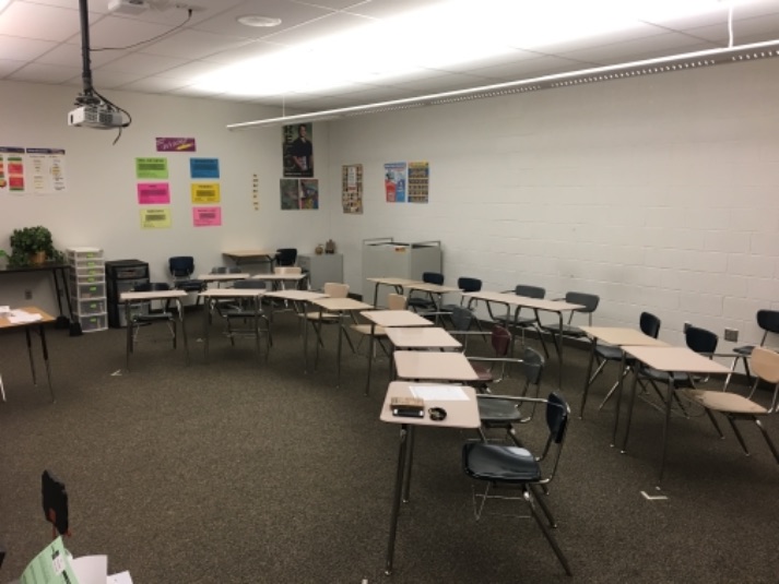 High School Classroom Feet