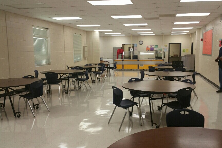 DeKalb School Facilities Eagle Woods Academy Cafeteria