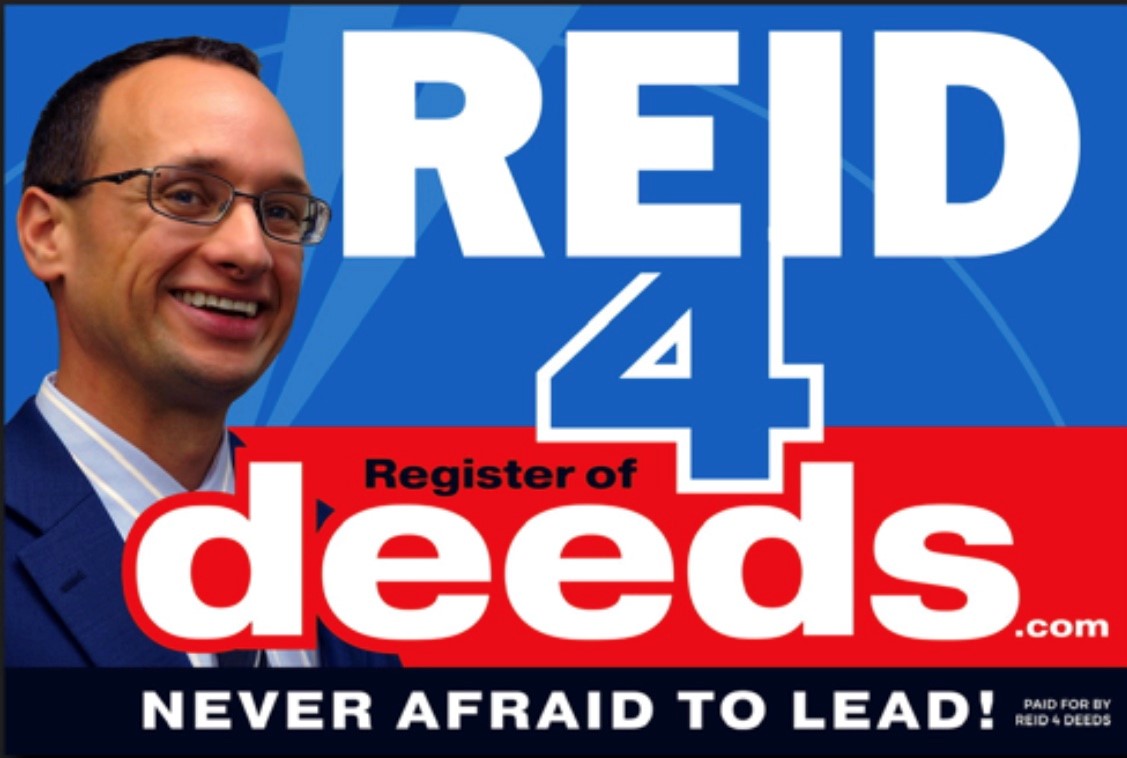 Support Seth Reid for Winnebago County Register of Deeds! REID 4