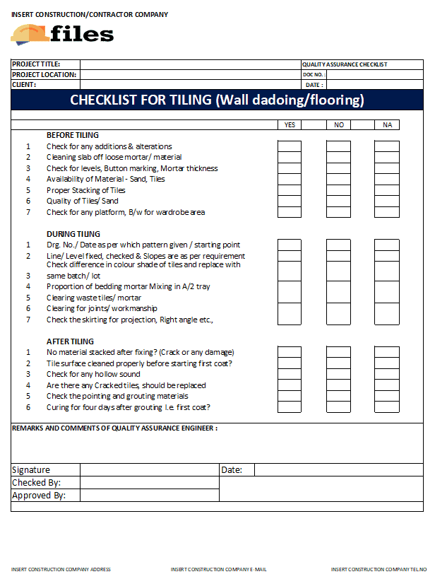 Signage Installation Checklist at June Bush blog