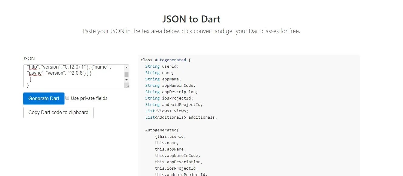 How to parse Json in Flutter