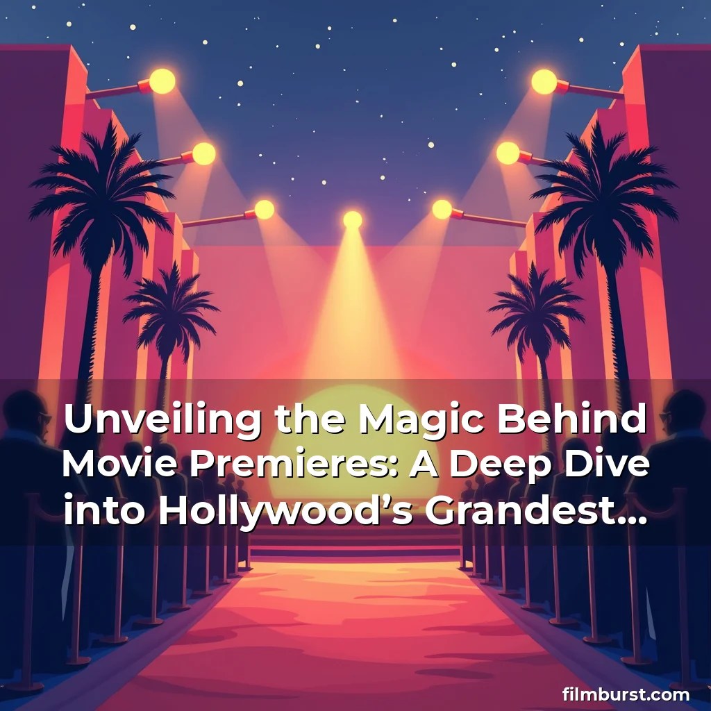 Unveiling the Magic Behind Movie Premieres A Deep Dive into Hollywood