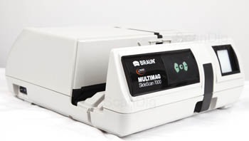 Automatically Scanning Of Slides Directly Out Of The Magazin; Slide Scanner With Stack Operation For Automatically Scanning