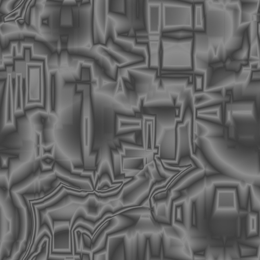 3D Reflective Abstract Designs (Texture) Bump Map