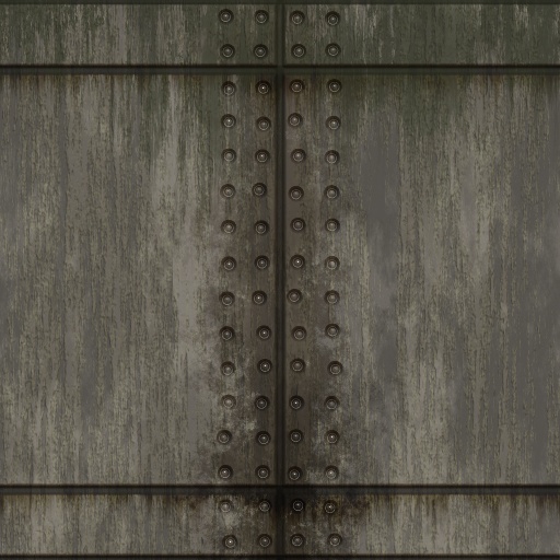 Wall Metal Plate 01 (Texture)