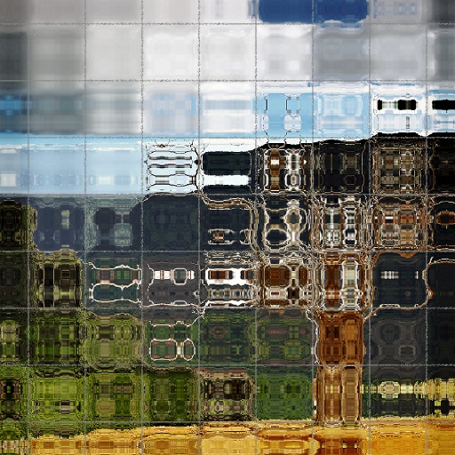 Art Deco Glass Blocks (Effect)