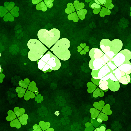 Grungy Shamrocks (Texture)