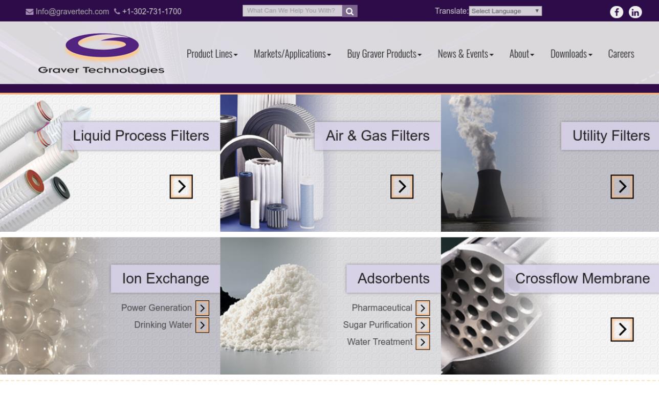 Graver Technologies Filtering Systems
