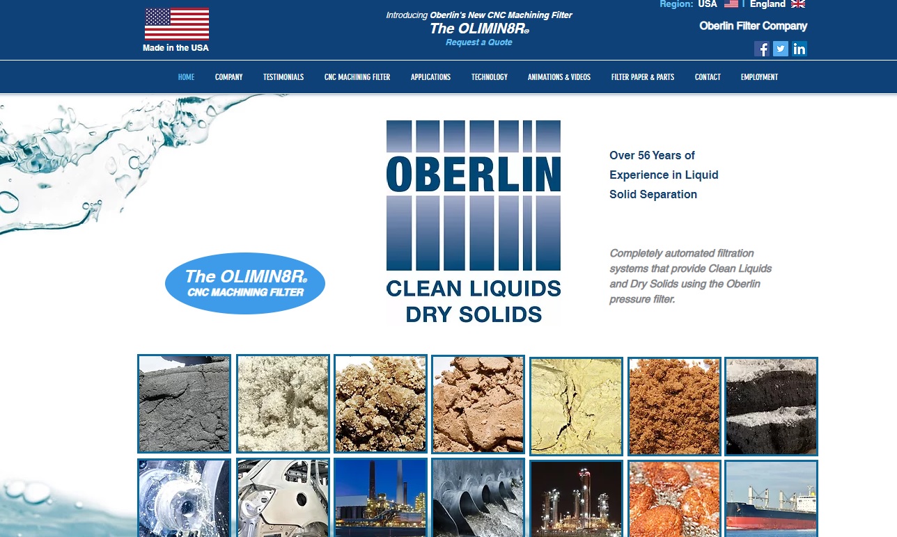 Oberlin Filter Company Filtering System