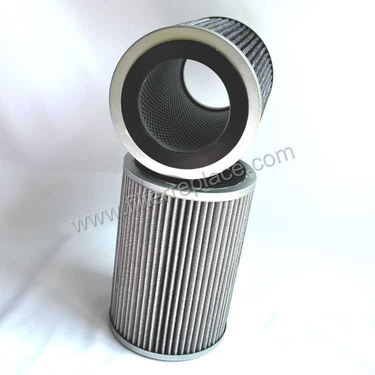 Wire mesh filter element for vacuum pump
