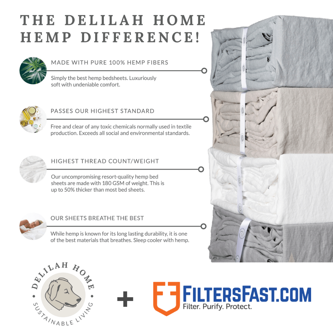 Product Spotlight Delilah Home 100 Hemp Sheets