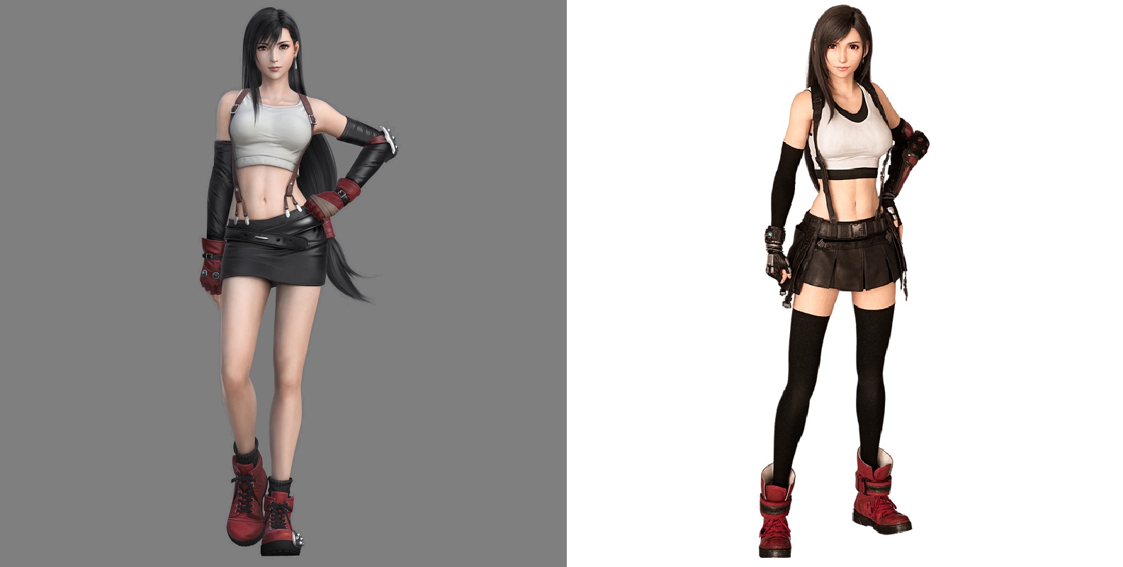 Bring back Tifa's Original Classic Outfit in FF7 Remake...check out the