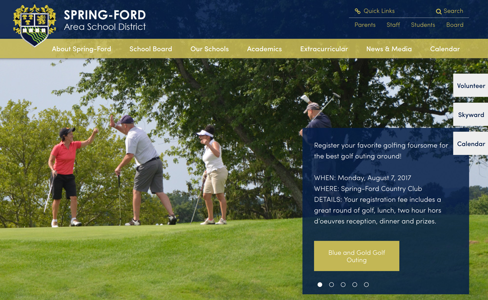 5 of the Best School District  Designs of 2017 Finalsite Blog