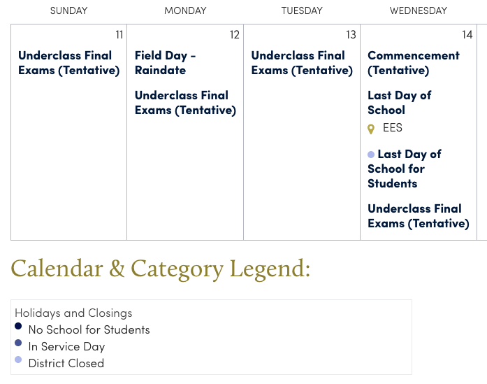 Organize calendars with groups and categories Finalsite Support