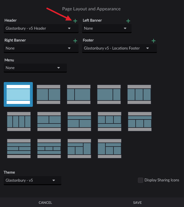 Page banners – Finalsite Support