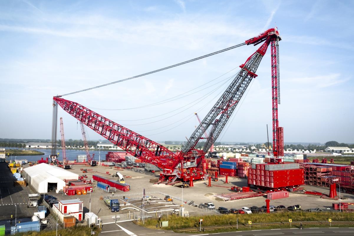 Testing Underway for RecordBreaking Crane in Netherlands Financial News