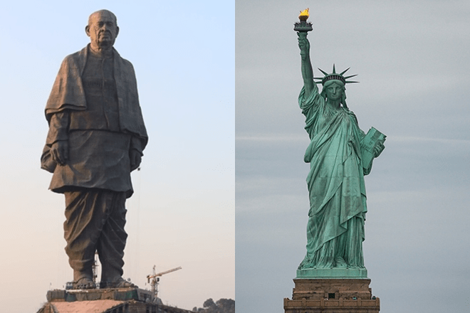 Statue of Unity vs Statue of Liberty Key facts The Financial Express