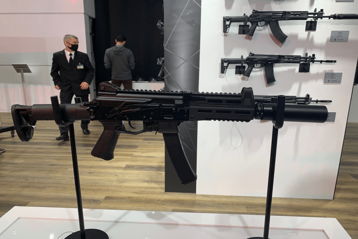 Army 2021 Kalashnikov Group unveils latest submachine guns, assault