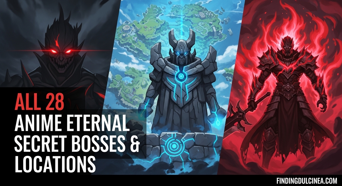 All Anime Eternal Secret Bosses Locations List May 2026