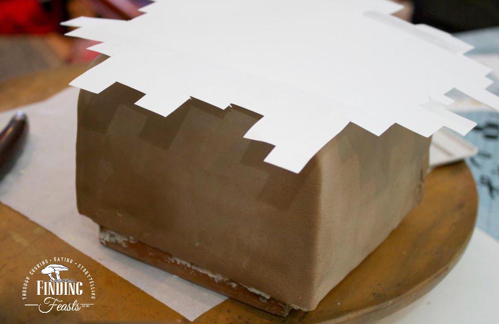 Checkered Birthday Cake Dirt Block Minecraft Cake Finding Feasts