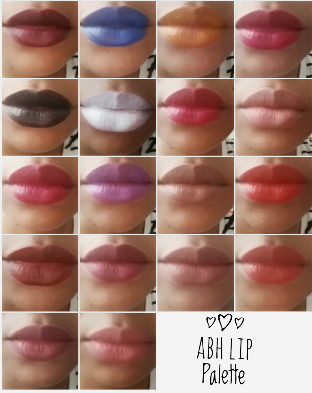 abh lip palette