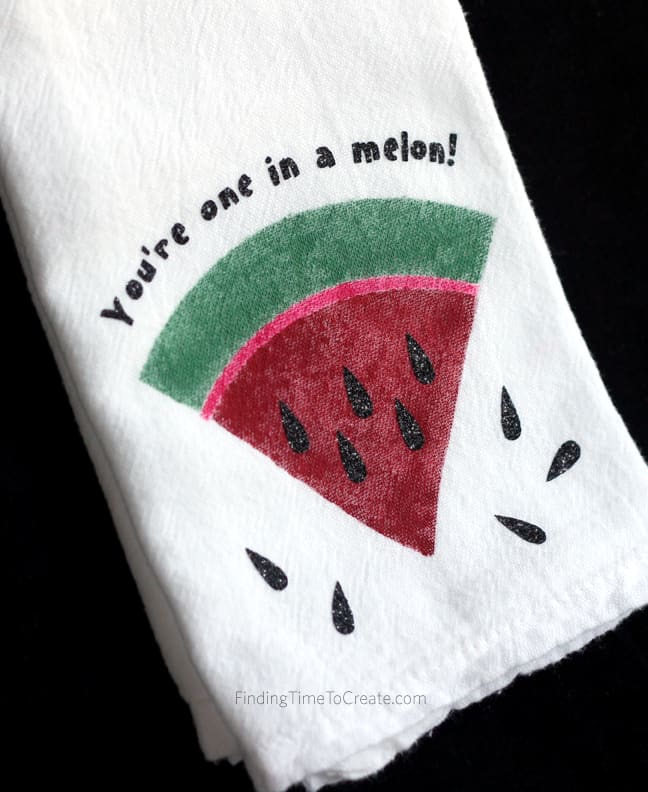Watermelon Dish Towels Finding Time To Create