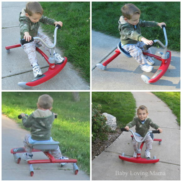 Wiggle and Giggle with Radio Flyer's Ziggle {Review & Giveaway