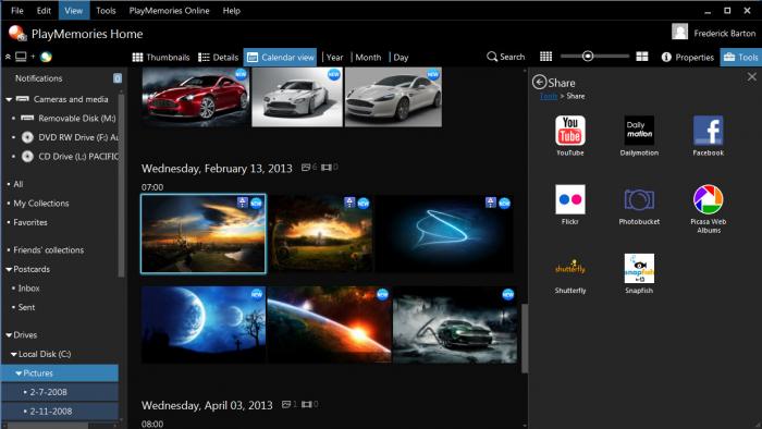 View PlayMemories screenshot