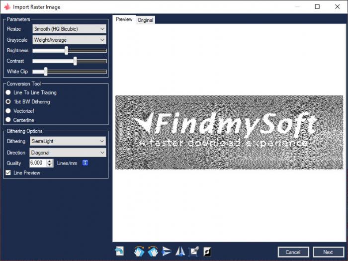 View LaserGRBL screenshot