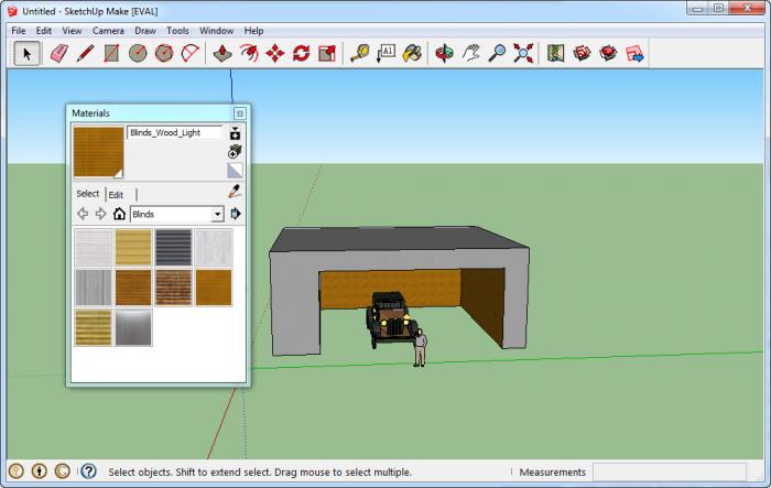 View SketchUp Make screenshot