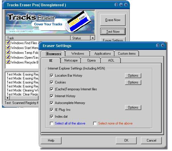 Tracks Eraser Pro download and review at