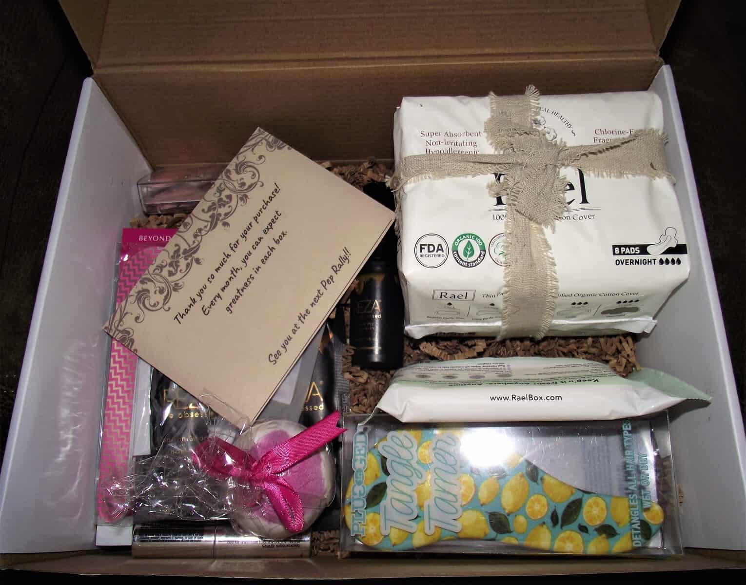 Pep Rally Box ReviewJune 2019 Simple Pleasures Find Subscription Boxes